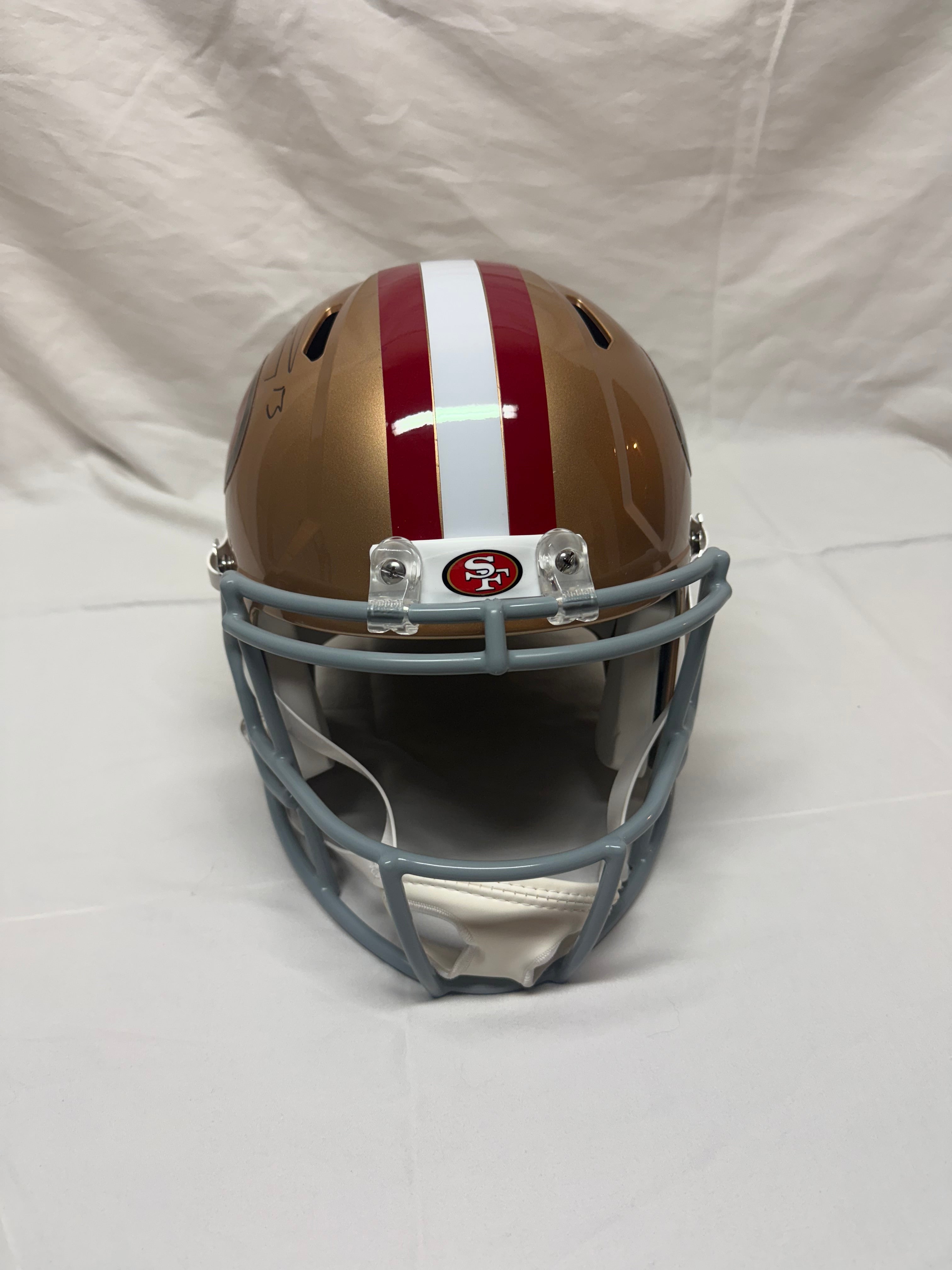 Brock Purdy Signed Full Size Replica Helmet (Fanatics Authenticated)