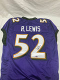 Ray Lewis Signed Custom Jersey (Beckett Authenticated)