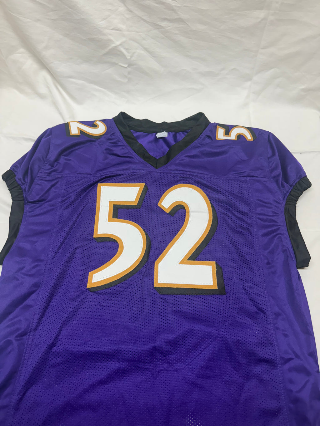 Ray Lewis Signed Custom Jersey (Beckett Authenticated)